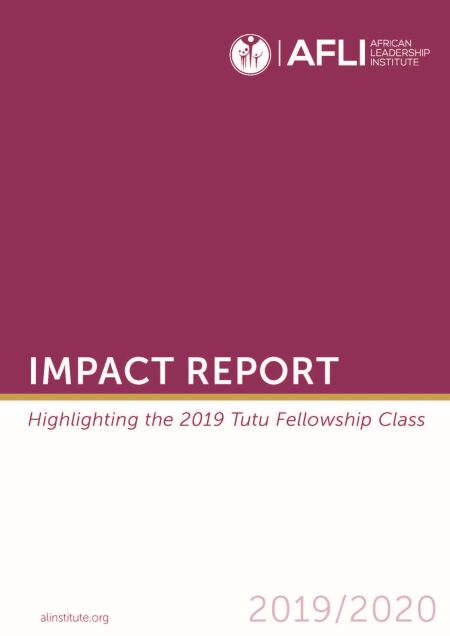 2020 Annual Impact Report Page 01 Cover
